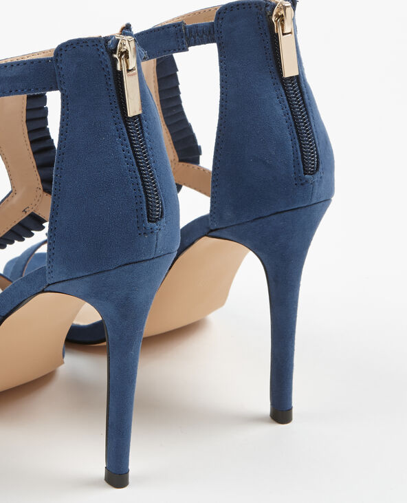 Sandales à talons bleu - Pimkie