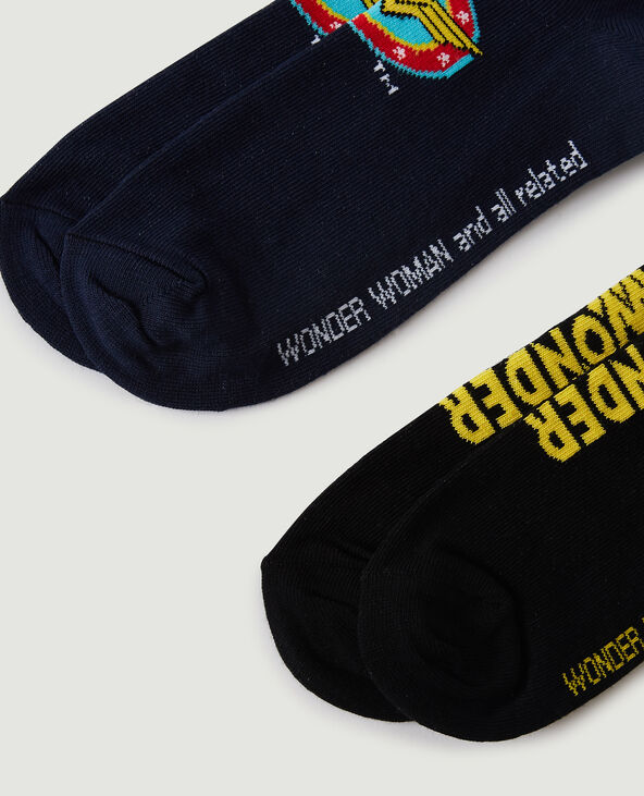 Paire de chaussettes Wonder Woman blanc - Pimkie