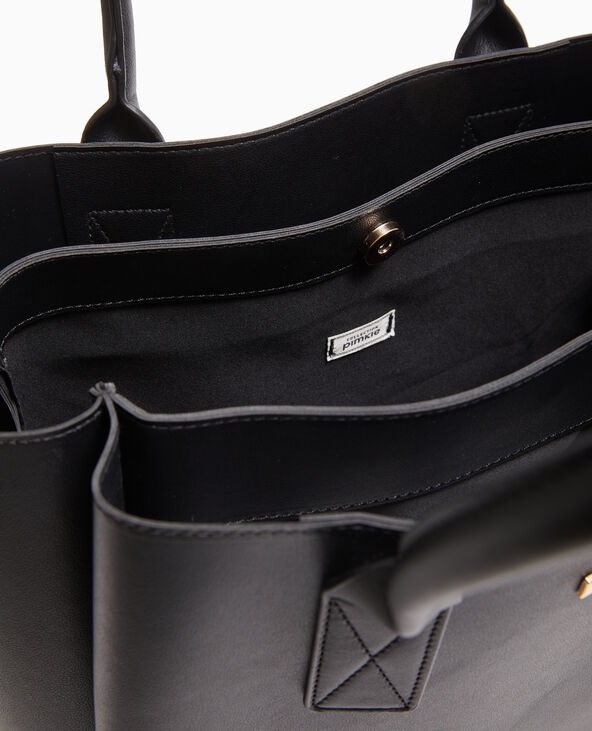 Sac cabas 3 compartiments noir - Pimkie