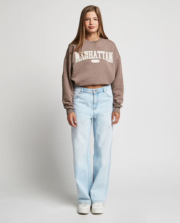 Jean large bleu clair deals