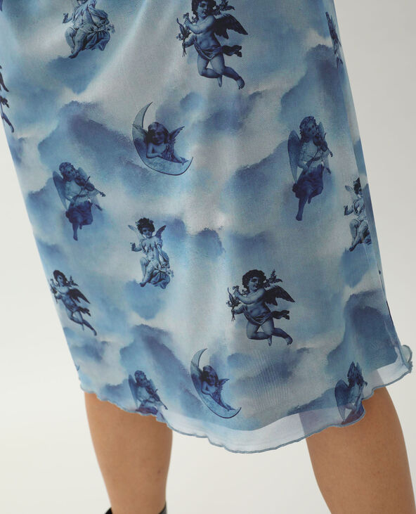 Robe transparente vert de gris - Pimkie
