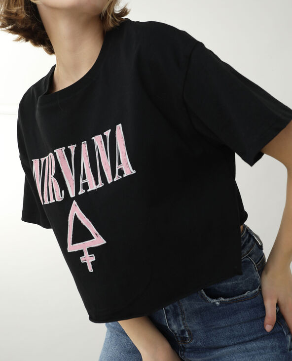Cropped T shirt Pimkie