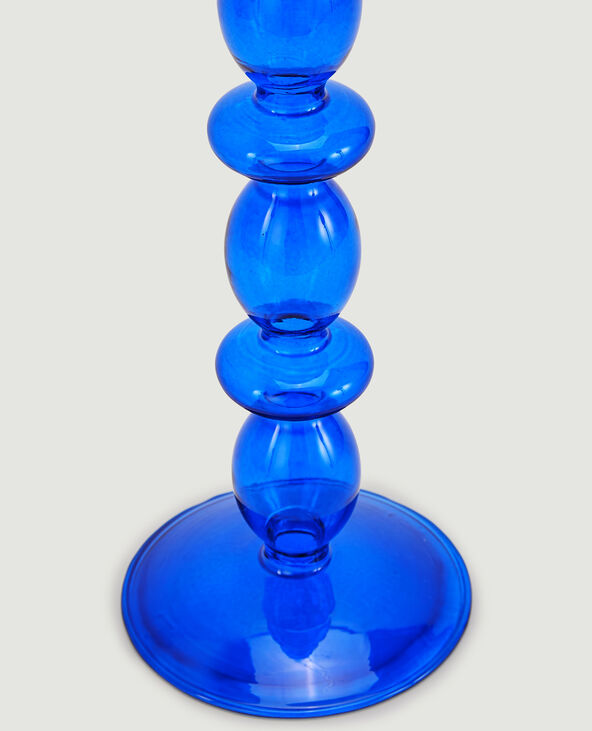 Chandelier en verre bleu - Pimkie