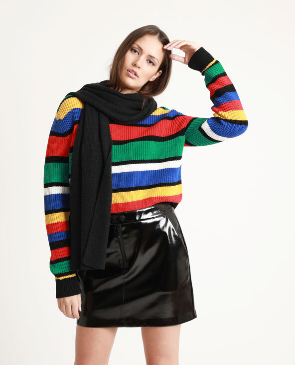 Echarpe longue noir - Pimkie