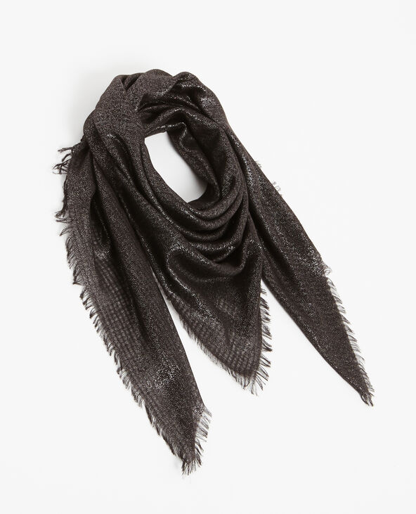 Foulard lurex gris clair - Pimkie