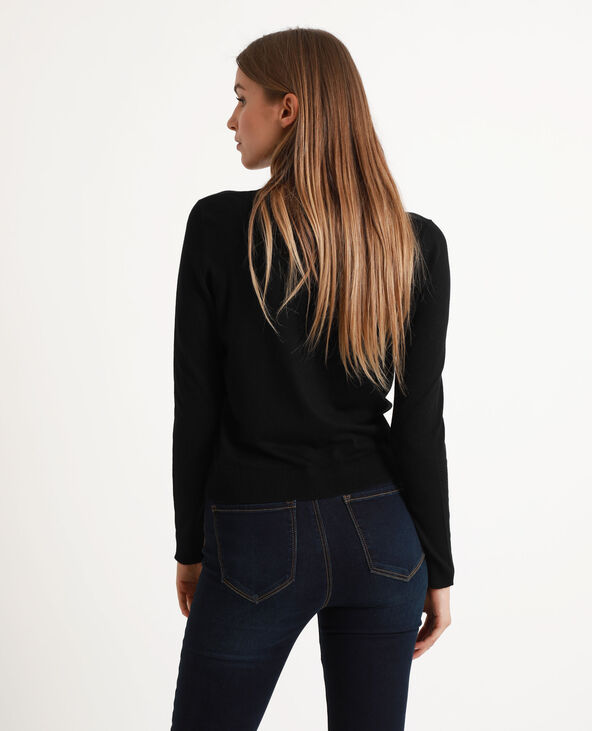 Gilet boutons dorés noir - Pimkie