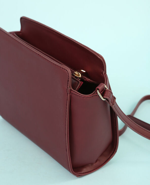 Sac boxy trapèze bordeaux - Pimkie