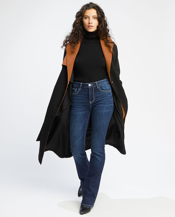 Trench oversize long noir - Pimkie