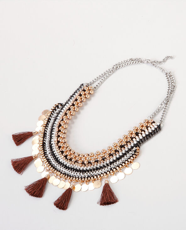 Collier plastron rose - Pimkie