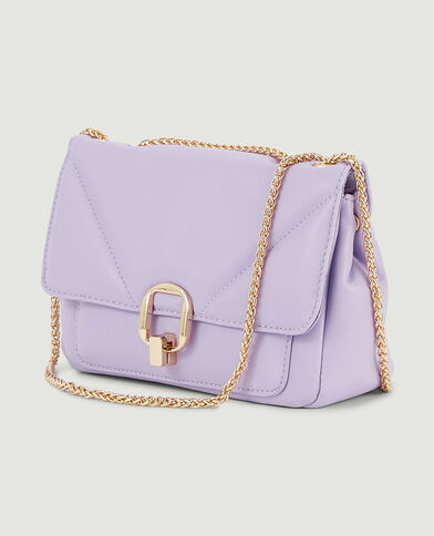 Sac pochette avec chaines lilas - Pimkie