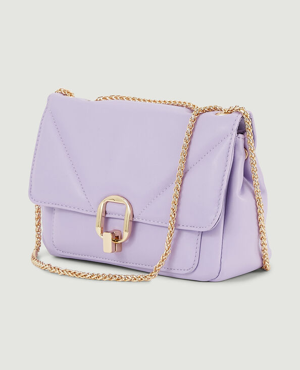 Sac pochette avec chaines lilas - Pimkie