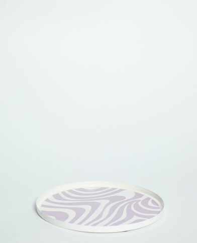 Plateau zébré violet - Pimkie