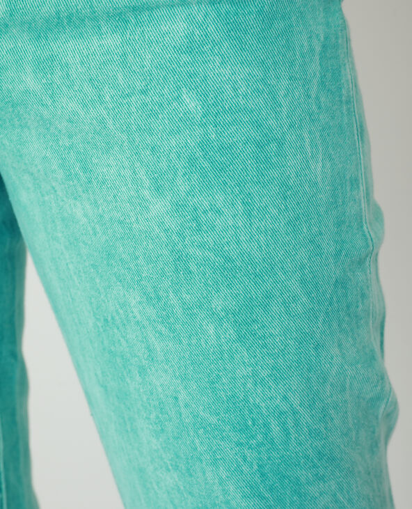 Jean mom high waist vert clair - Pimkie
