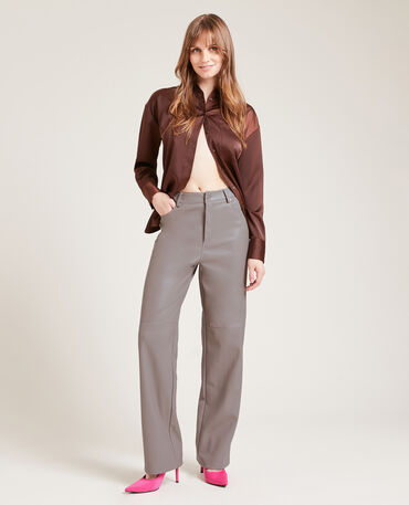 Pantalon beige store femme habillé