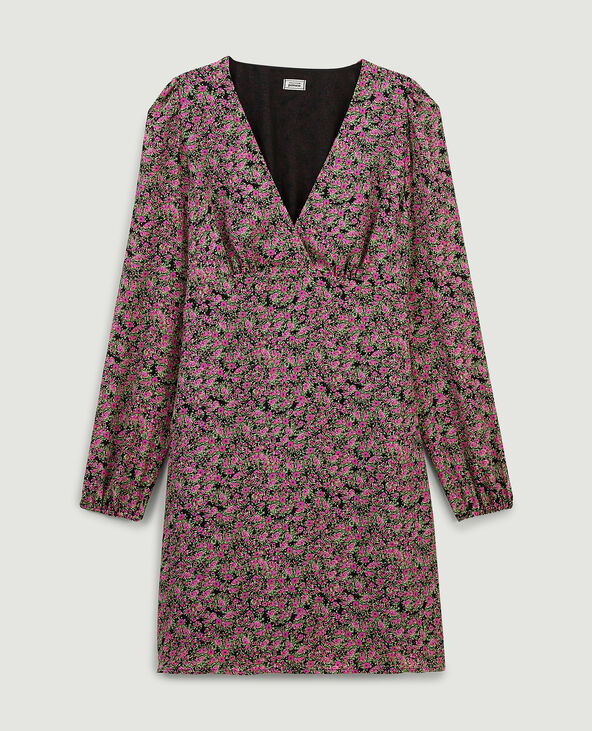 Robe courte et fluide noir - Pimkie