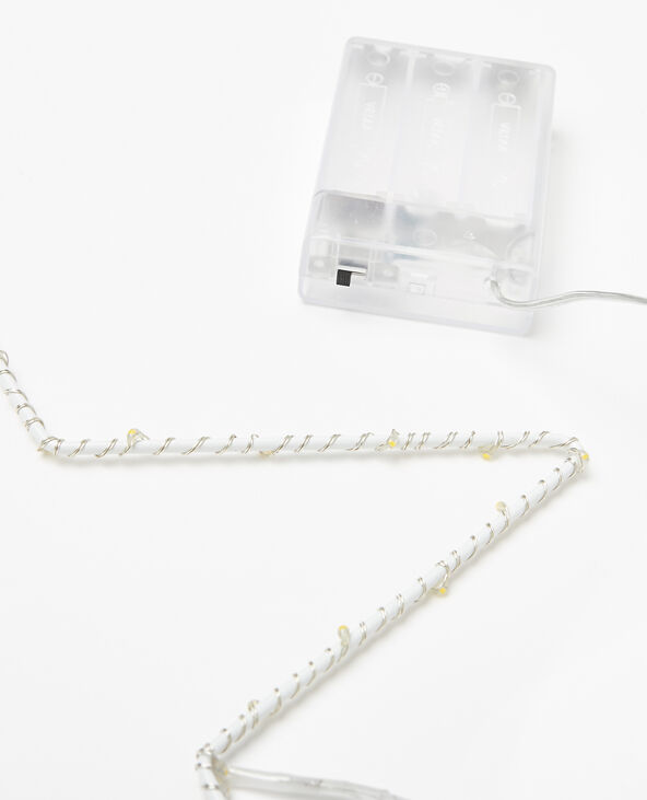 Etoile lumineuse blanc - Pimkie
