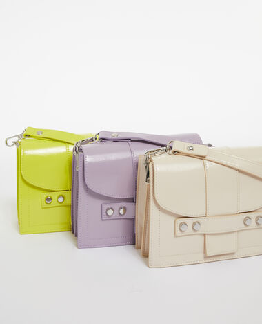 Sac boxy avec clous écru - Pimkie