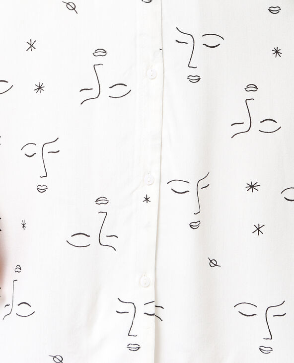 Robe chemise écru - Pimkie