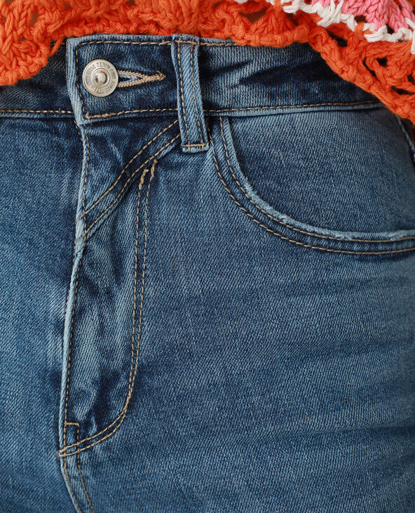 Jean flare high waist bleu - Pimkie