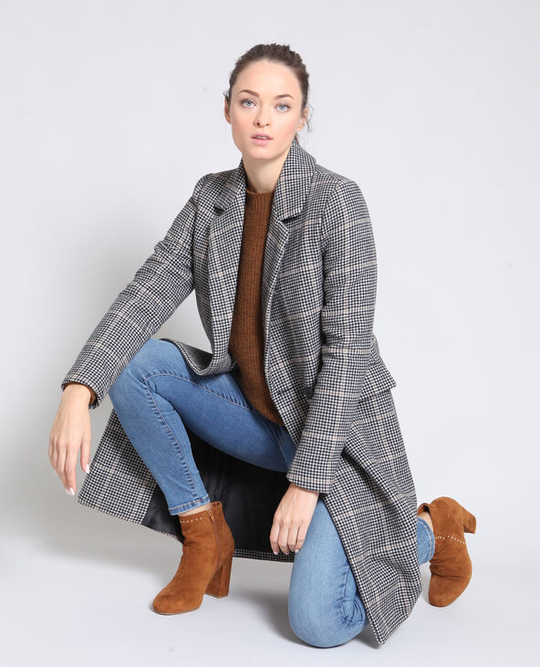 Pull à boutons camel - Pimkie