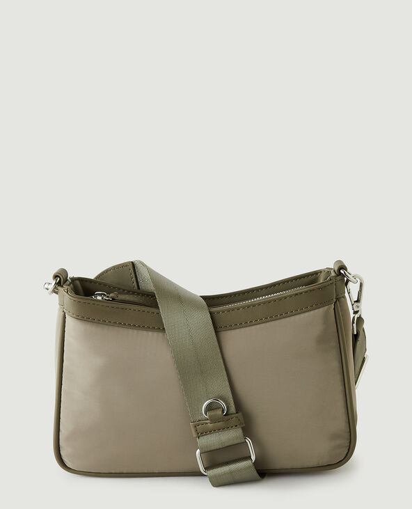 Sac bandoulière et pochette vert de gris - Pimkie