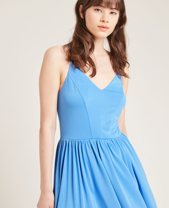 Robe à bretelles fluide bleu électrique - Pimkie