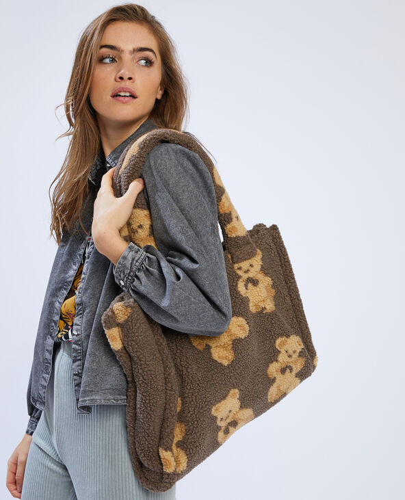 Cabas nounours marron - Pimkie