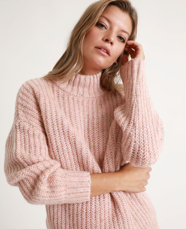 Pull chiné rose - Pimkie