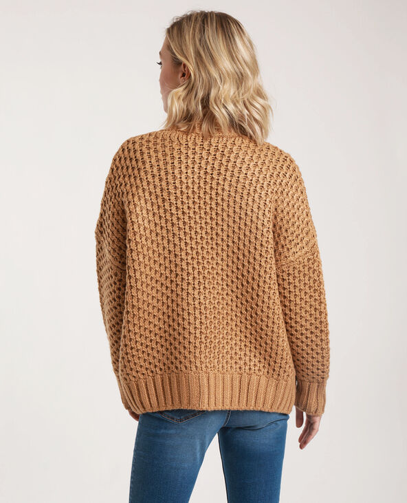 Gilet fantaisie beige - Pimkie