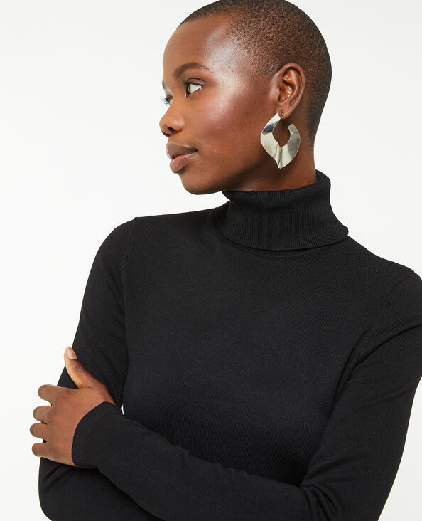 Pull à col roulé noir - Pimkie