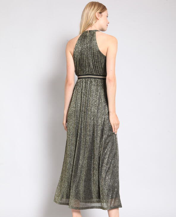 Robe longue lamée noir - Pimkie