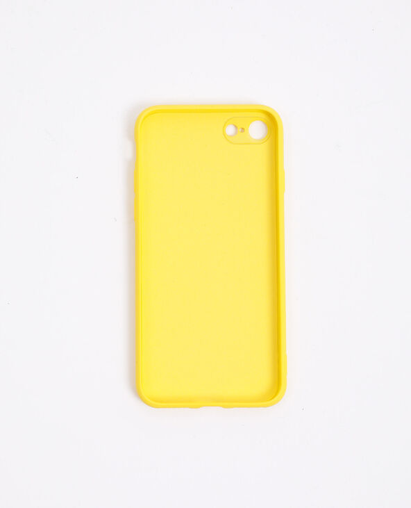 Coque compatible iPhone jaune - Pimkie