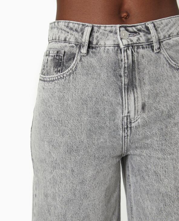 Jean wide loose gris clair - Pimkie
