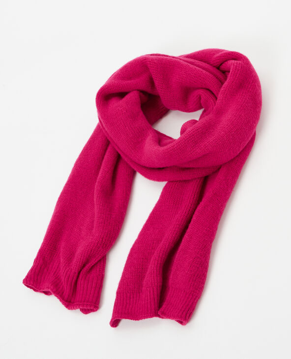 Echarpe chaude rose fuchsia - Pimkie
