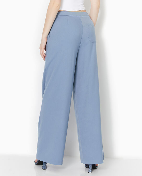 Pantalon droit et large bleu - Pimkie
