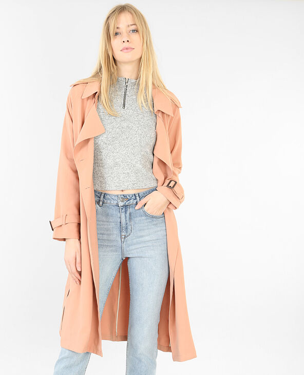 Trench fluide taupe - Pimkie