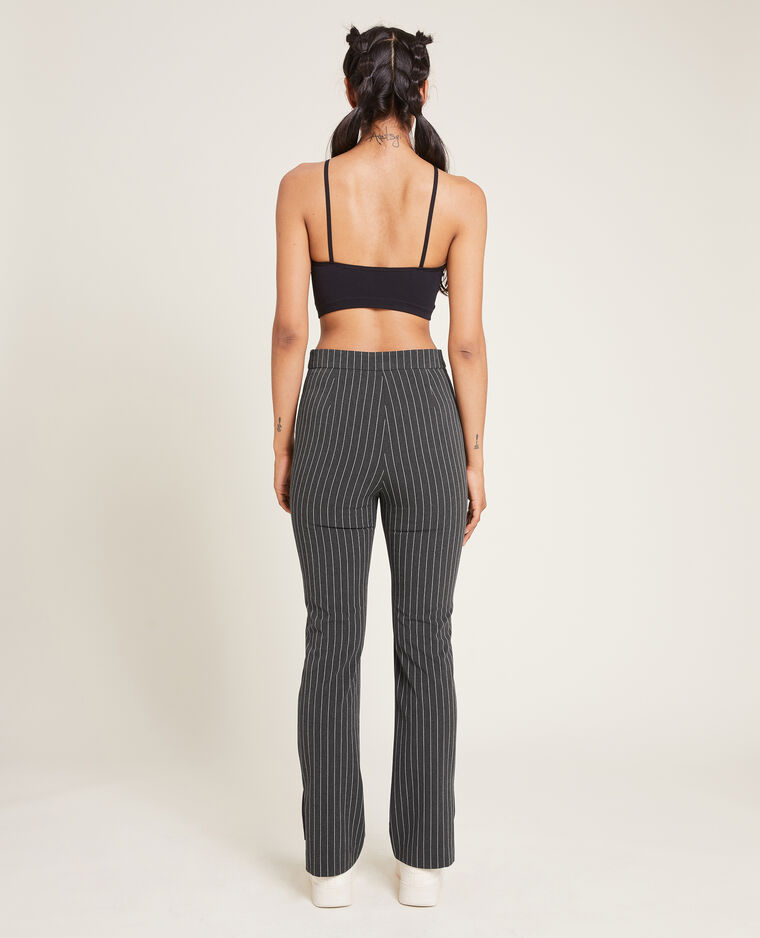 Pantalon slim avec fentes SMALL gris foncé - Pimkie