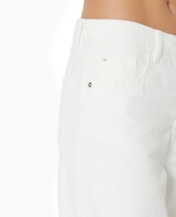 Jean wide loose extra long blanc - Pimkie
