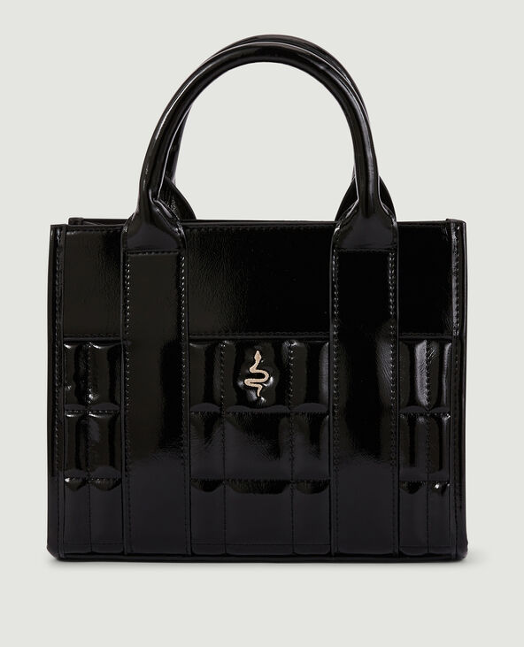 Sac vinyle noir - Pimkie