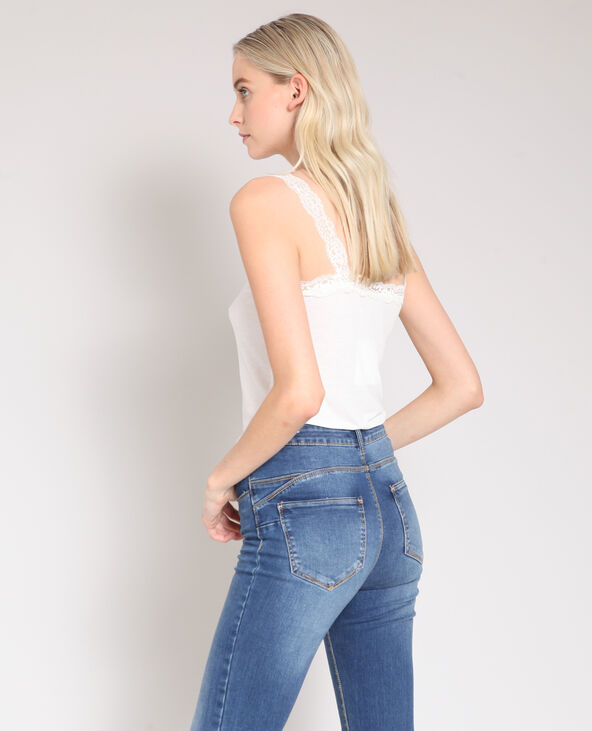 Débardeur dentelle blanc - Pimkie