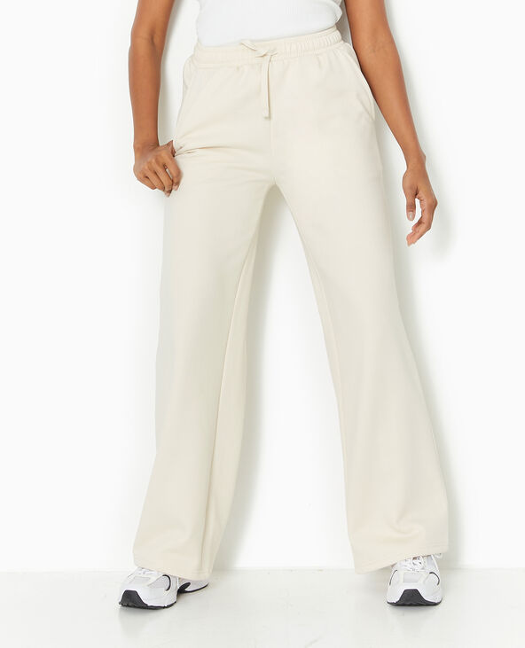 Pantalon de jogging droit en molleton