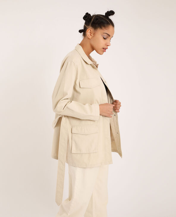 Veste saharienne blanc - Pimkie