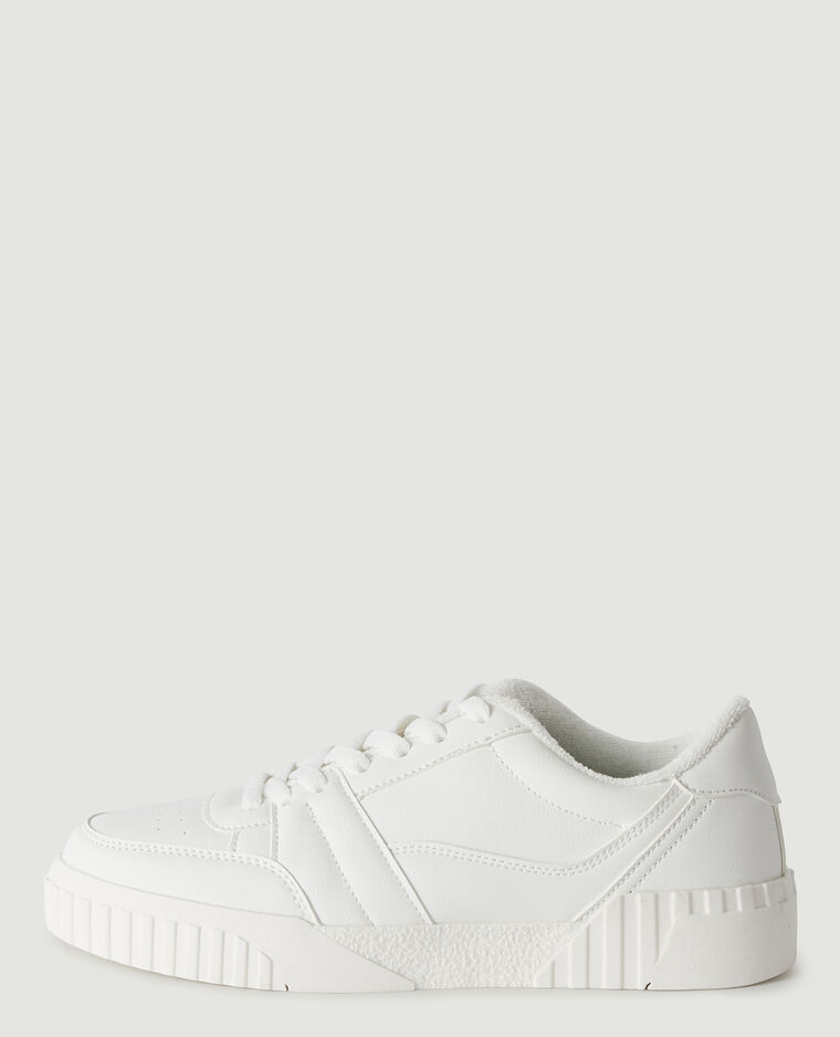 Sneakers compensées blanc - Pimkie
