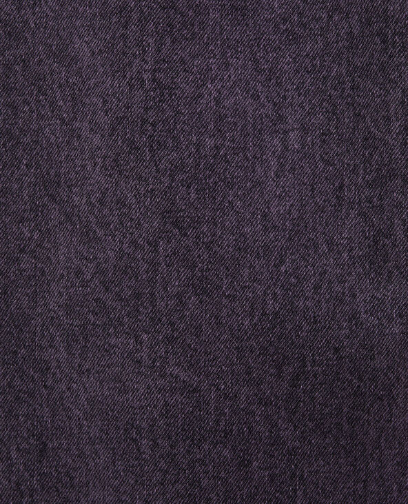 Jean wide taille basse effet dirty violet - Pimkie