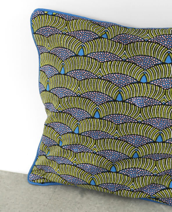 Housse de coussin imprimée bleu - Pimkie