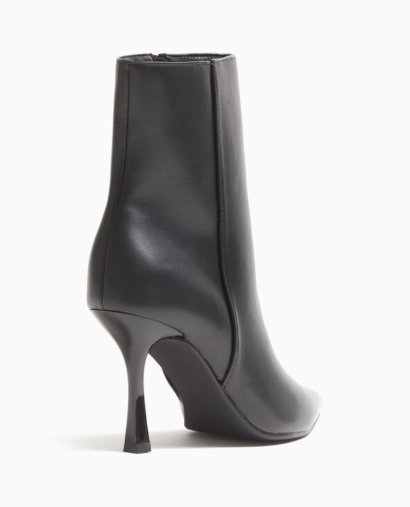 Boots pointues à talon noir - Pimkie