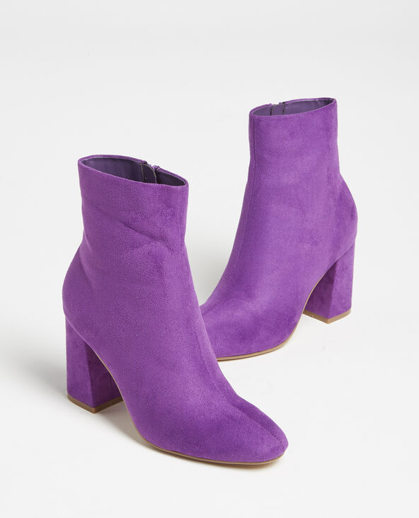 Bottine violette deals