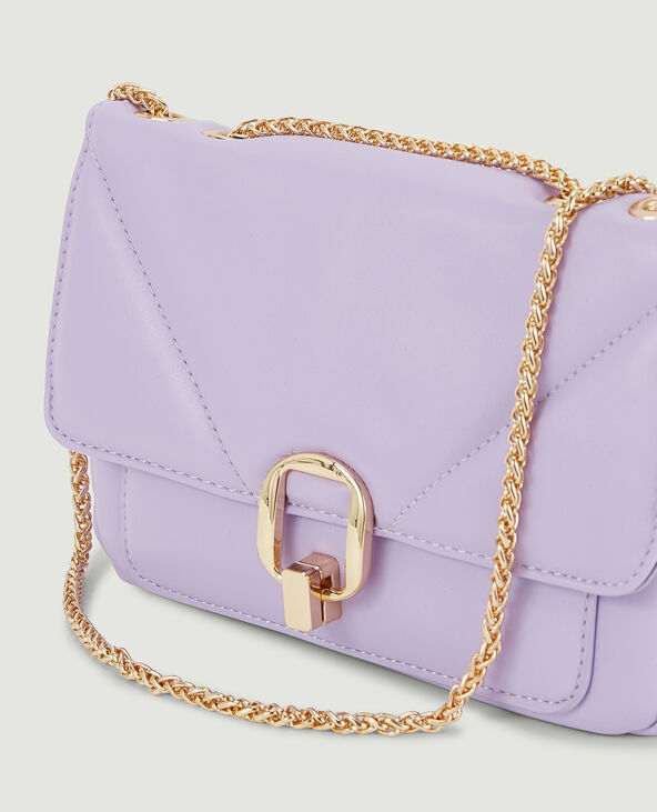 Sac pochette avec chaines lilas - Pimkie