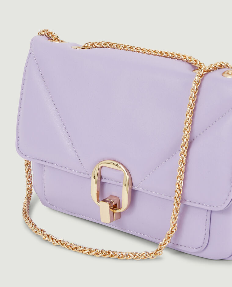 Sac pochette avec chaines lilas - Pimkie