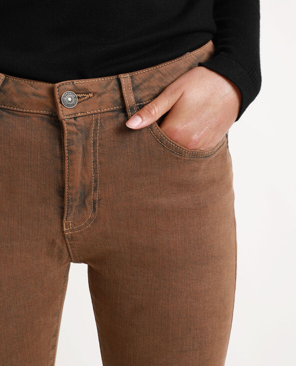 Jean skinny middle waist taupe - Pimkie